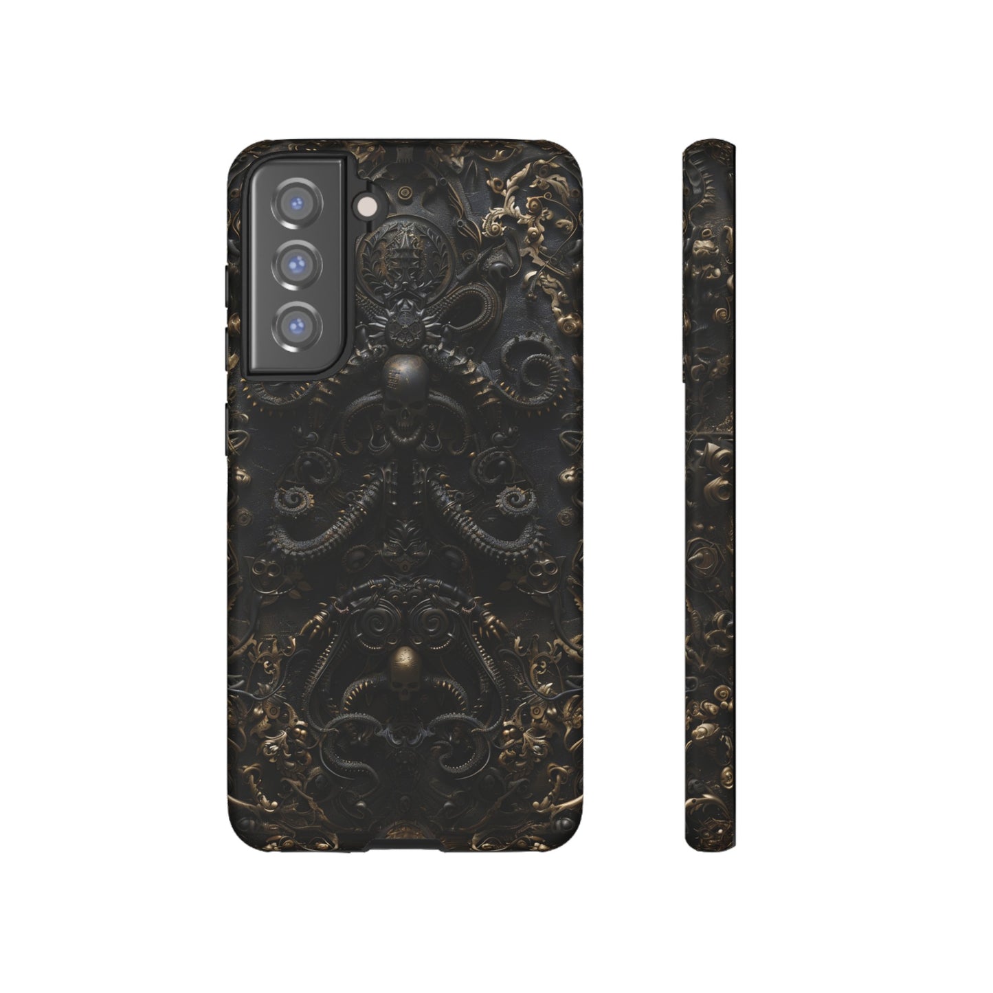 Gothic Steampunk Tentacle Phone Case - Unique Gothic Design for iPhone, Samsung Galaxy, and Google Pixel Devices