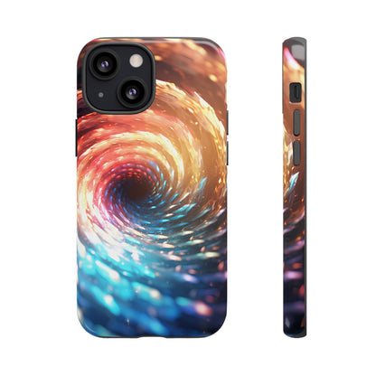 Crystal Portal of Light Phone Case – Vibrant Cosmic Design for iPhone, Samsung Galaxy, and Google Pixel Devices