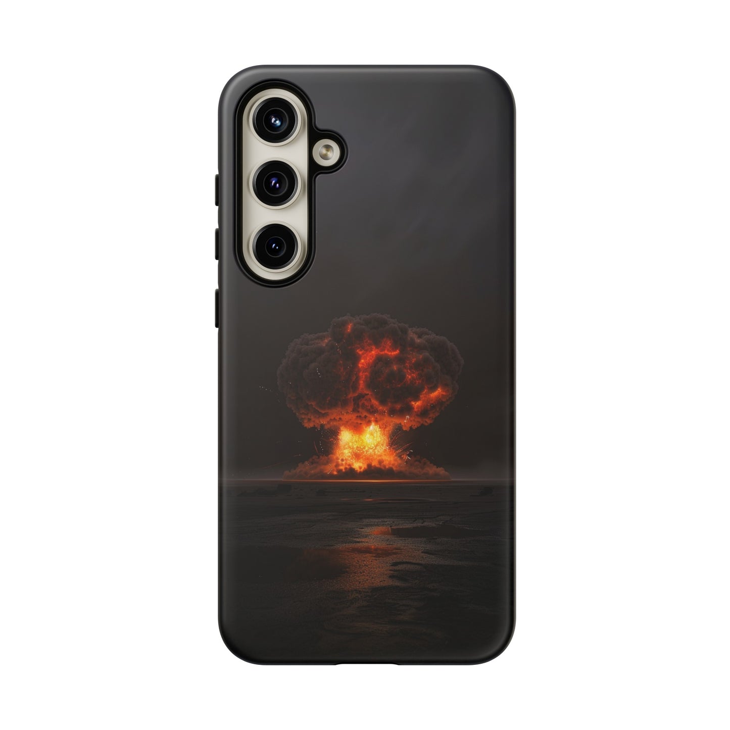 Atomic Explosion Phone Case - Dramatic Mushroom Cloud Design for iPhone and Samsung Galaxy Devices