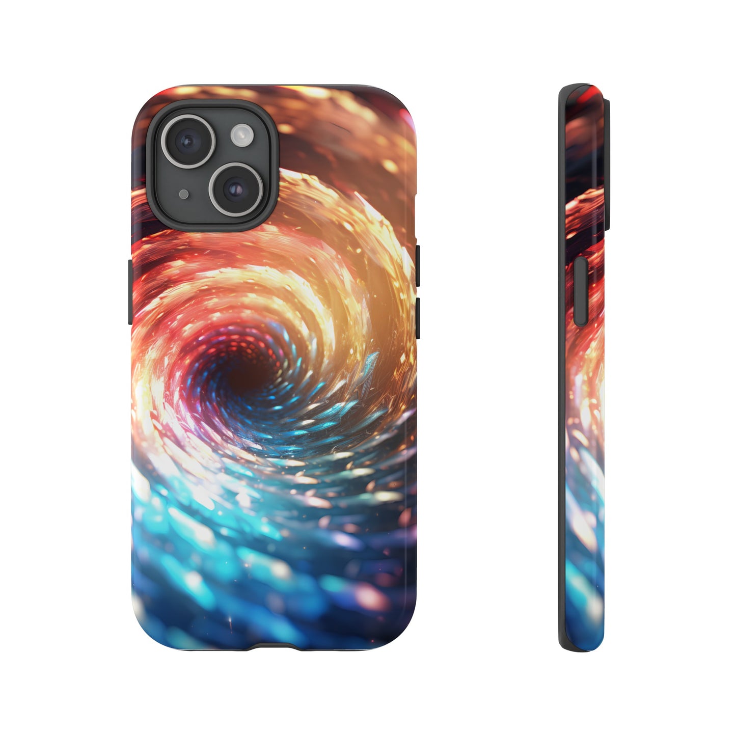 Crystal Portal of Light Phone Case – Vibrant Cosmic Design for iPhone, Samsung Galaxy, and Google Pixel Devices