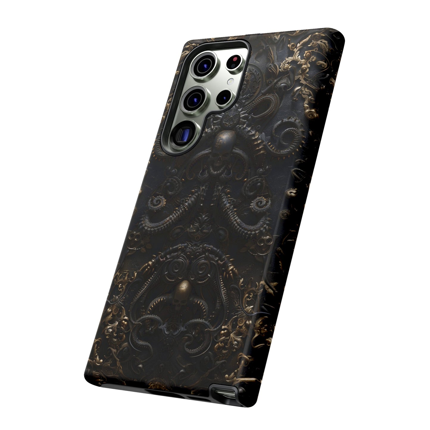 Gothic Steampunk Tentacle Phone Case - Unique Gothic Design for iPhone, Samsung Galaxy, and Google Pixel Devices