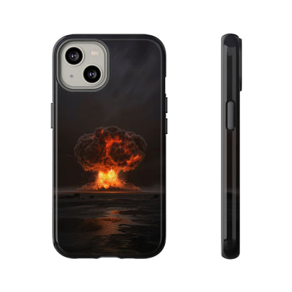 Atomic Explosion Phone Case - Dramatic Mushroom Cloud Design for iPhone and Samsung Galaxy Devices