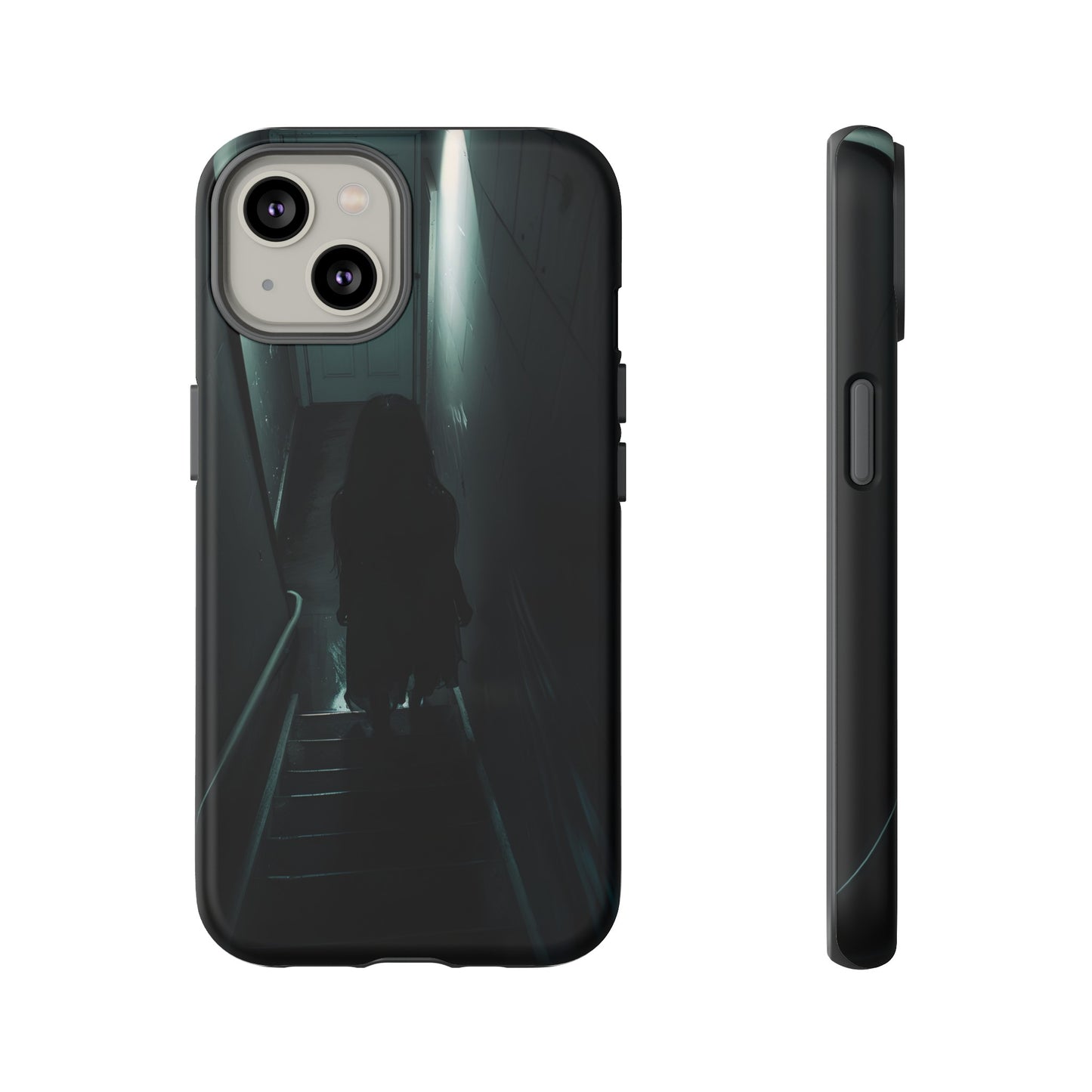 Creepy Ghost Girl Phone Case – Horror Possessed Design for iPhone, Samsung Galaxy, and Google Pixel Devices