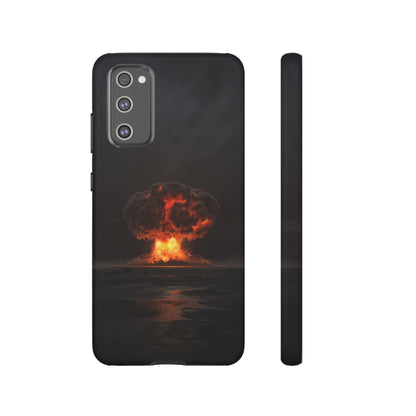 Atomic Explosion Phone Case - Dramatic Mushroom Cloud Design for iPhone and Samsung Galaxy Devices