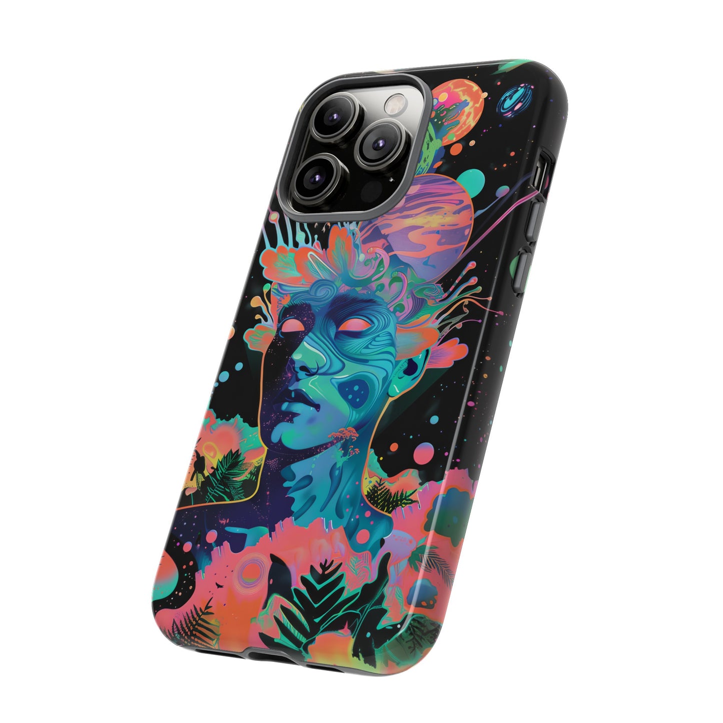 Open Your Mind Phone Case – Psychedelic Dream Pastel Design for iPhone, Samsung Galaxy, and Google Pixel Devices