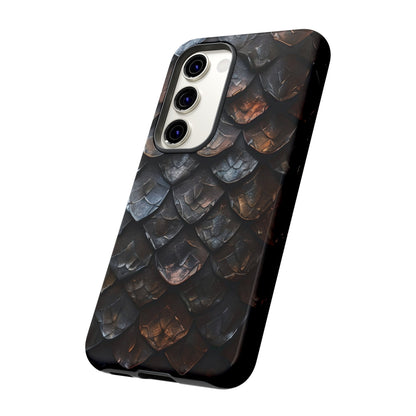 Dragon Scales Phone Case – Fantasy DnD Roleplay Design for iPhone, Samsung Galaxy, and Google Pixel Devices