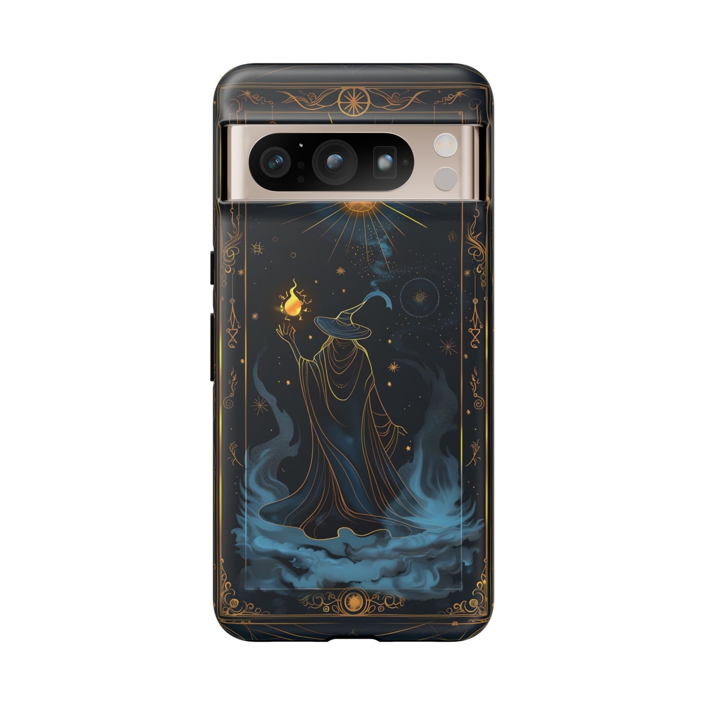 Enchanted Wizard Spellcaster Galaxy Phone Case - Mystical Wizardry Art For iPhone, Samsung Galaxy, and Google Pixel Devices