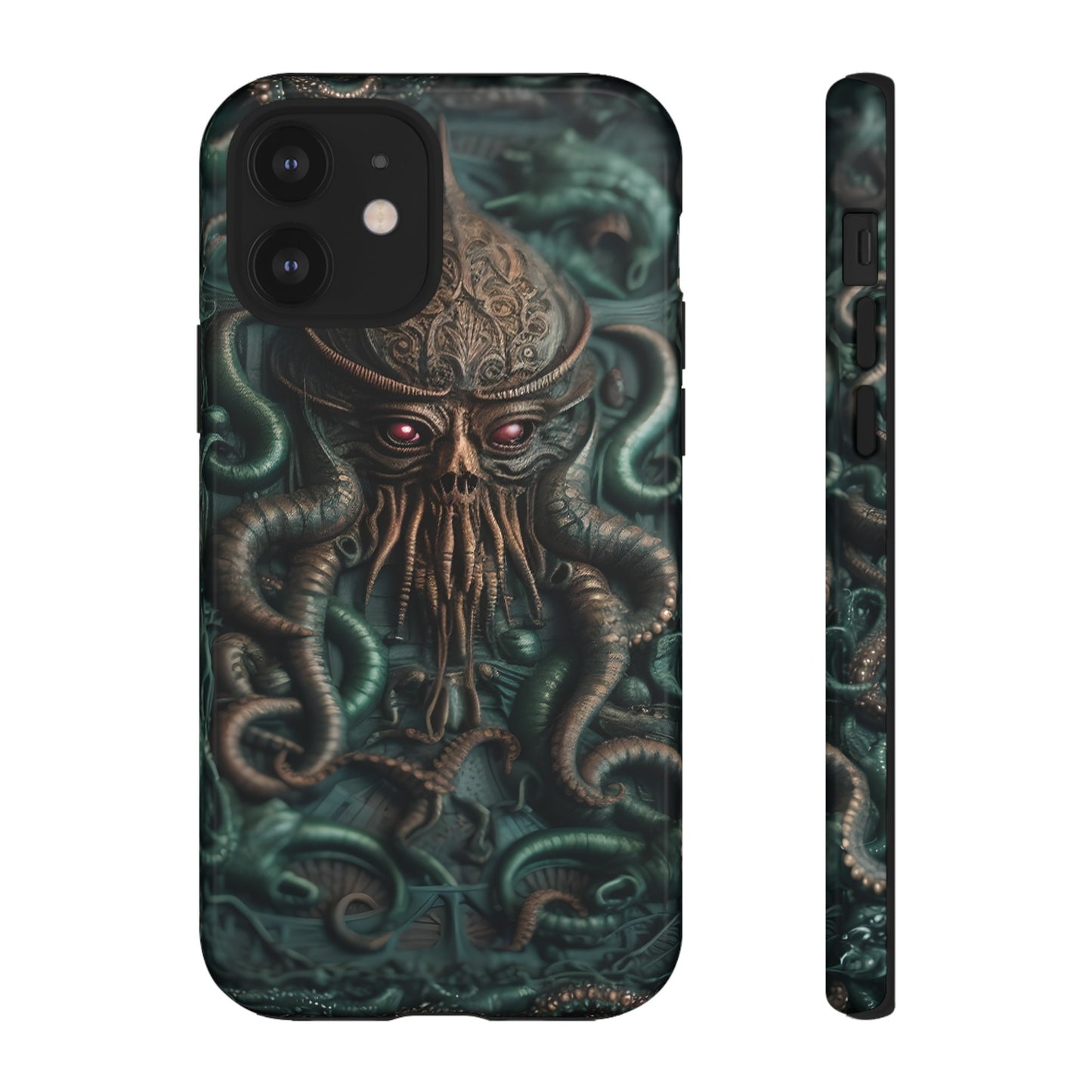 Nameless Dread Tough Phone Case – Lovecraftian Tentacle Horror Design for iPhone, Samsung Galaxy, and Google Pixel Devices