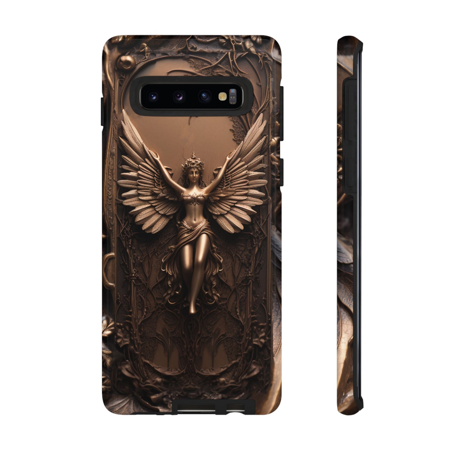 The Bronze Fairy Phone Case – Fantasy Faery Design for iPhone, Samsung Galaxy, and Google Pixel Devices