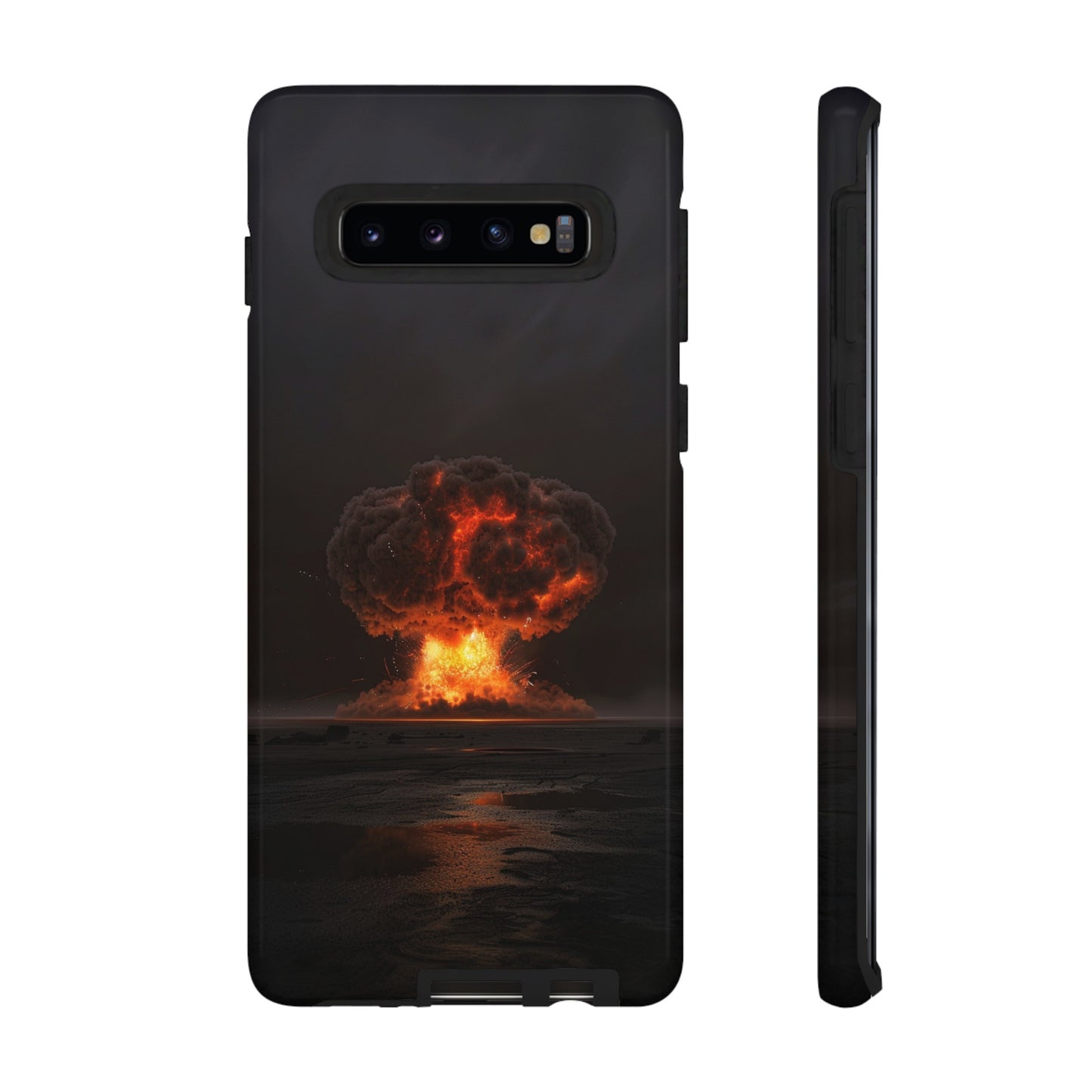 Atomic Explosion Phone Case - Dramatic Mushroom Cloud Design for iPhone and Samsung Galaxy Devices