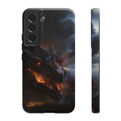 Fiery Dragon Phone Case - Epic Fantasy Art for iPhone, Samsung Galaxy, and Google Pixel Devices