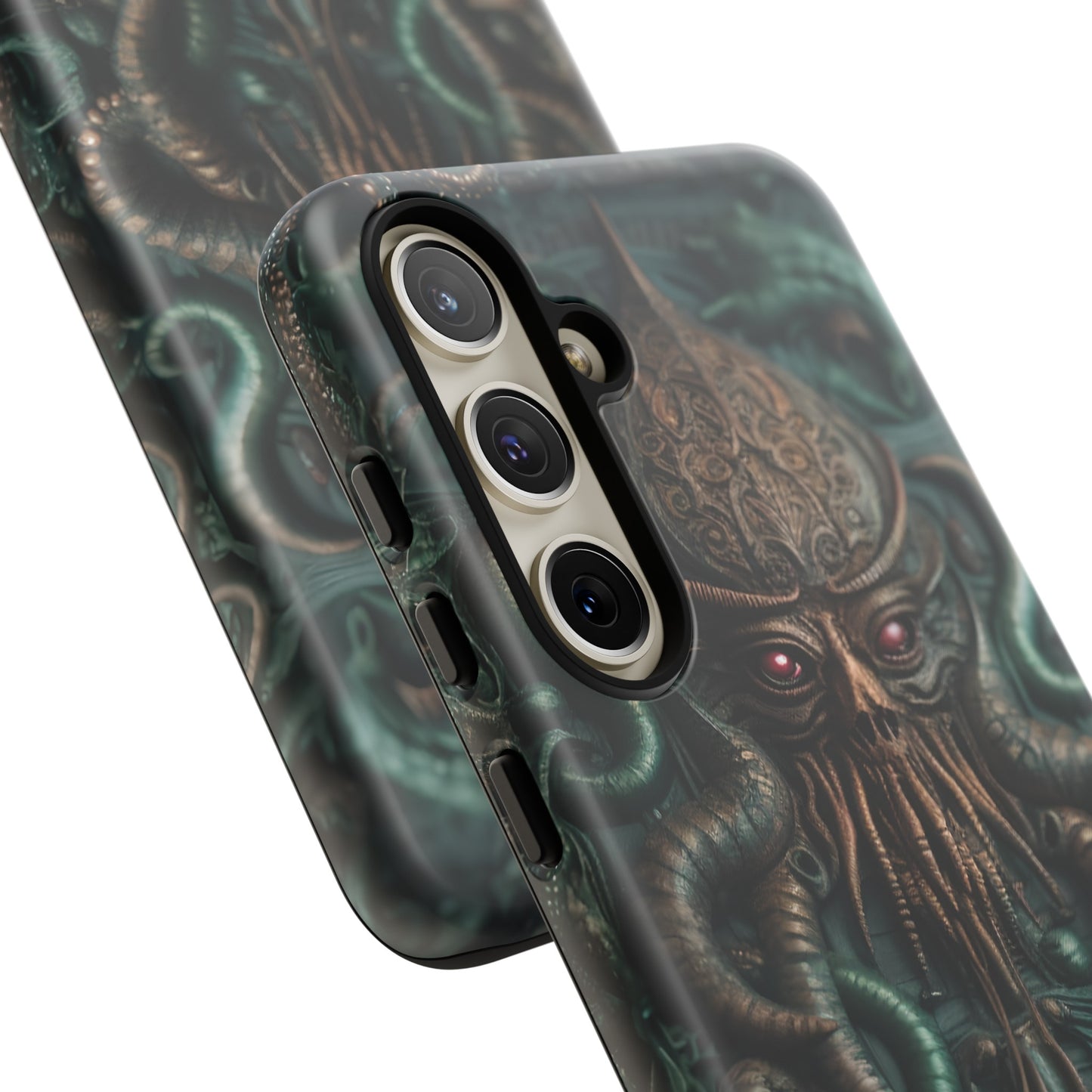 Nameless Dread Tough Phone Case – Lovecraftian Tentacle Horror Design for iPhone, Samsung Galaxy, and Google Pixel Devices