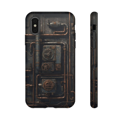 Diesel Punk Phone Case – Industrial Retro-Futuristic Design for iPhone, Samsung Galaxy, and Google Pixel Devices