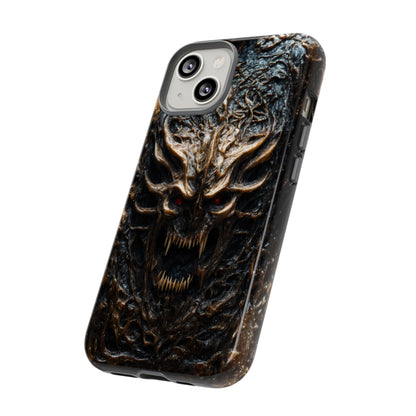 Demonic Beast Phone Case – Devil Monster Horror Design for iPhone, Samsung Galaxy, and Google Pixel Devices