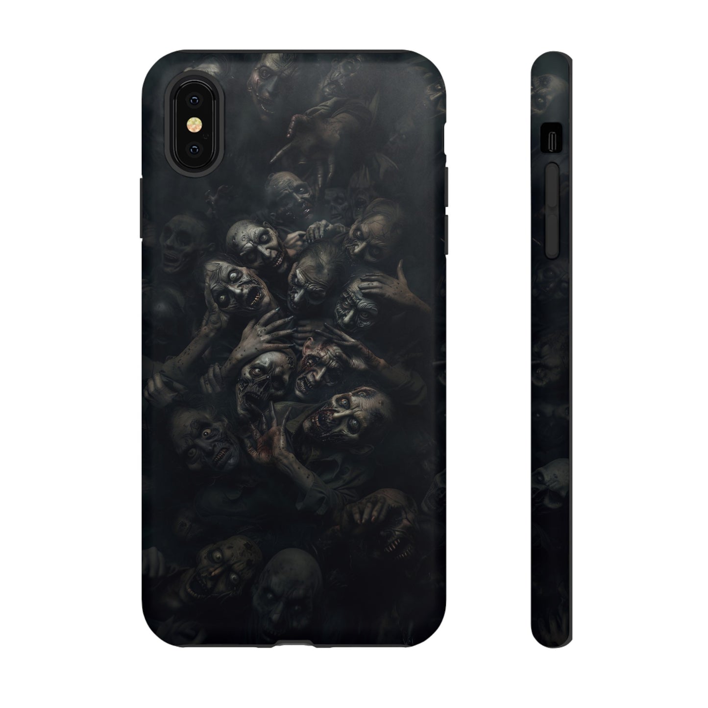 Zombie Horde Phone Case – Horror Design for iPhone and Samsung Galaxy Devices