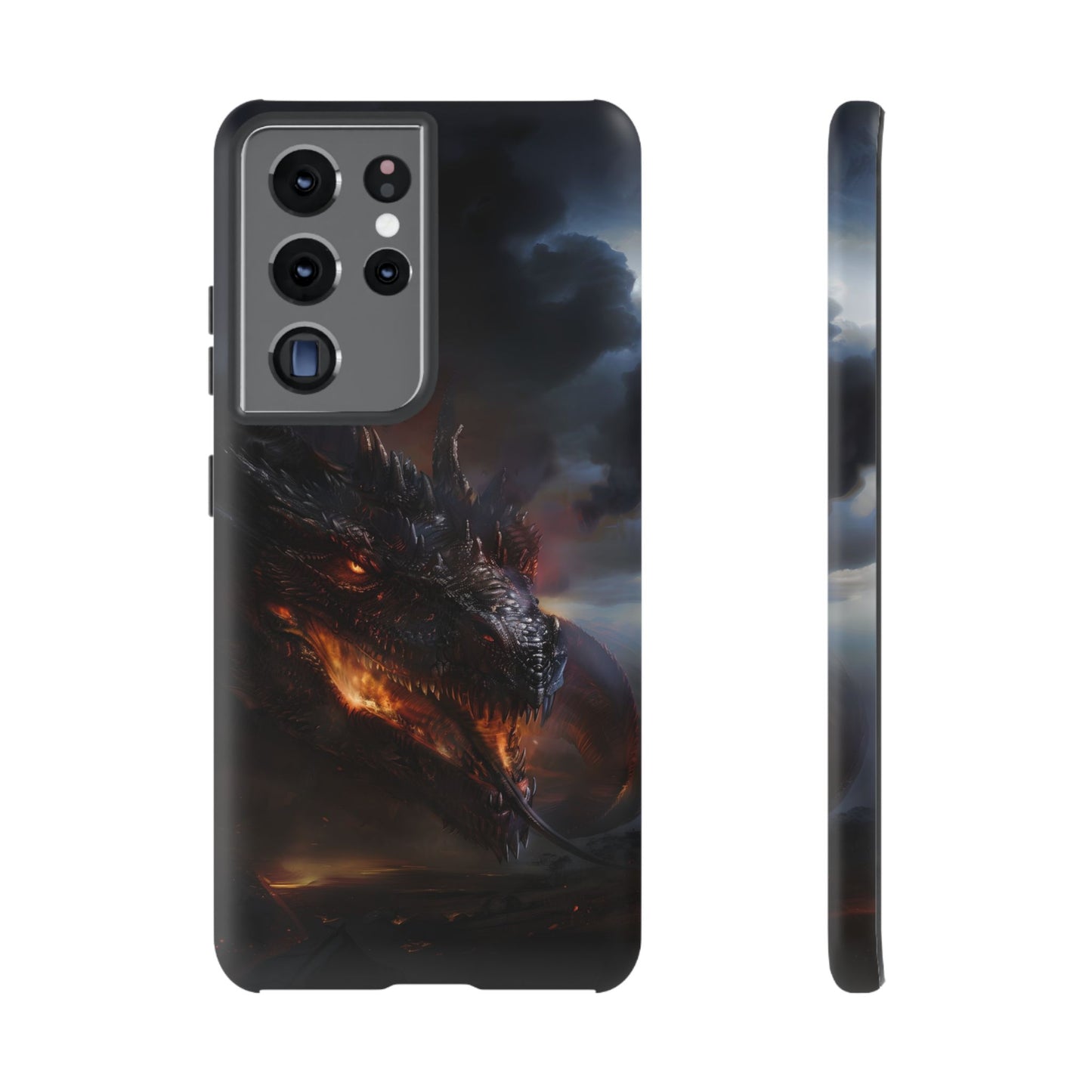 Fiery Dragon Phone Case - Epic Fantasy Art for iPhone, Samsung Galaxy, and Google Pixel Devices