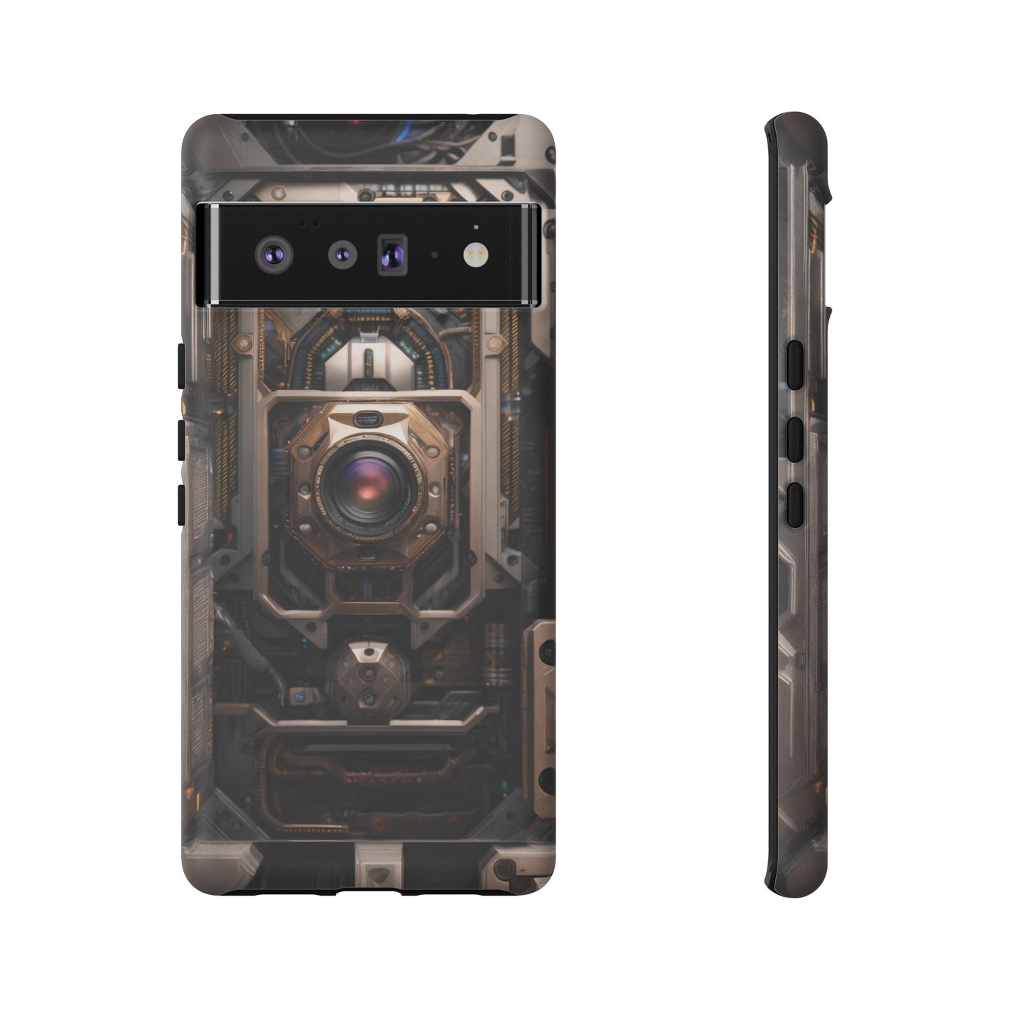 Cyberpunk Phone Case – Futuristic Tech Design for iPhone, Samsung Galaxy, and Google Pixel Devices