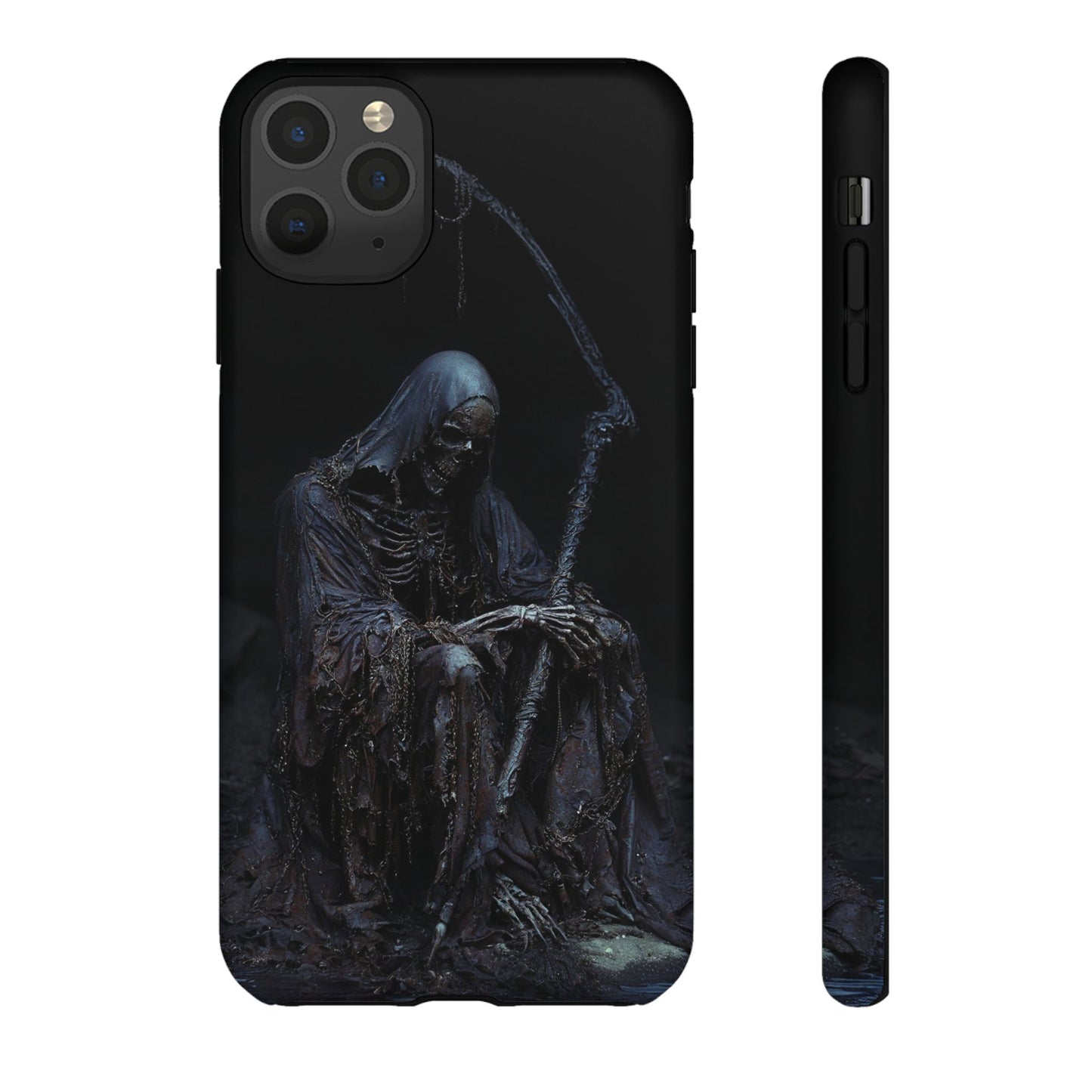 Dark Reaper Phone Case - Gothic Grim Reaper Art for iPhone, Samsung Galaxy, and Google Pixel Devices