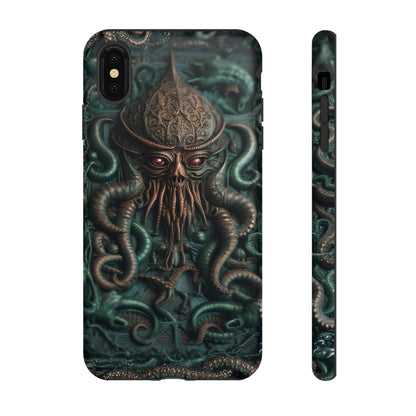 Nameless Dread Tough Phone Case – Lovecraftian Tentacle Horror Design for iPhone, Samsung Galaxy, and Google Pixel Devices