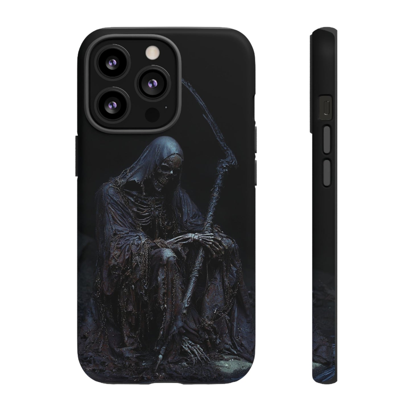 Dark Reaper Phone Case - Gothic Grim Reaper Art for iPhone, Samsung Galaxy, and Google Pixel Devices