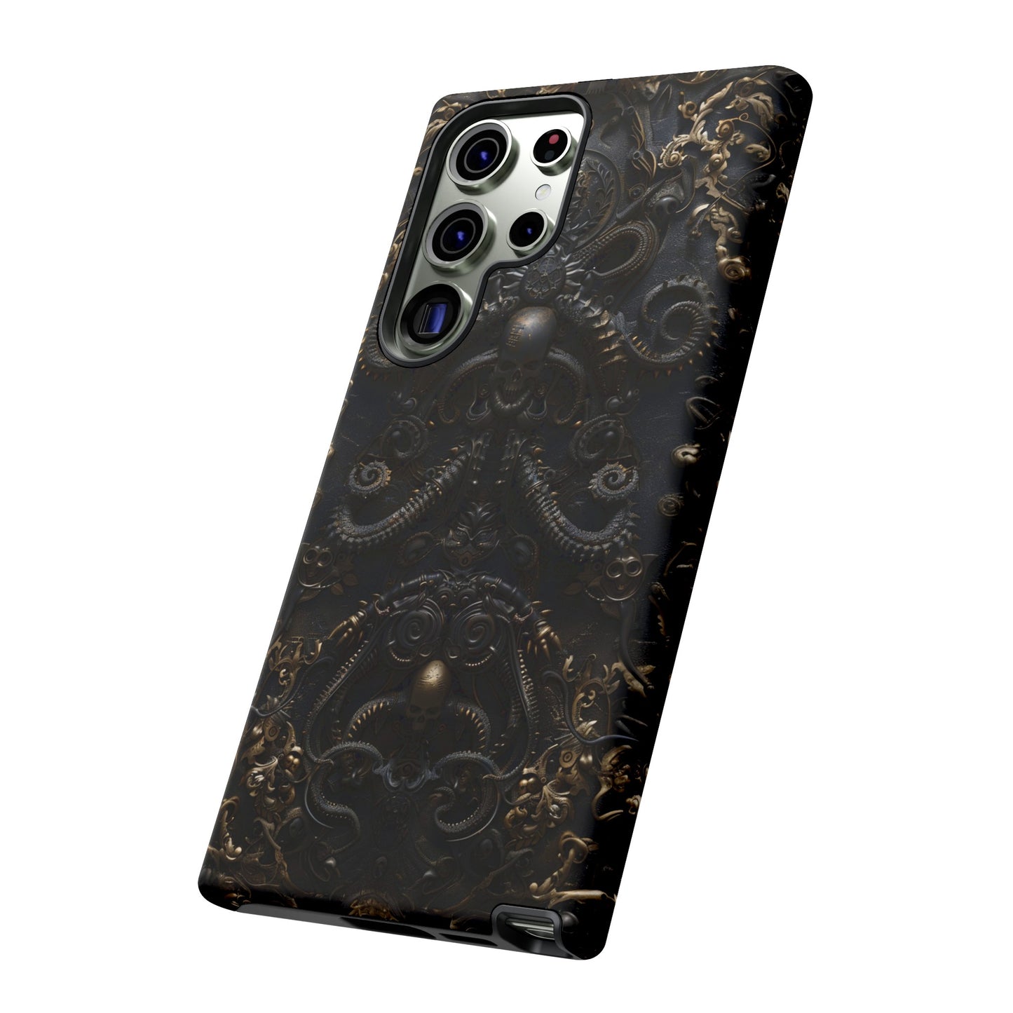 Gothic Steampunk Tentacle Phone Case - Unique Gothic Design for iPhone, Samsung Galaxy, and Google Pixel Devices