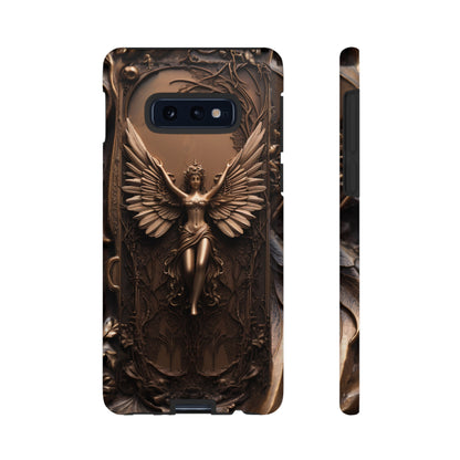 The Bronze Fairy Phone Case – Fantasy Faery Design for iPhone, Samsung Galaxy, and Google Pixel Devices