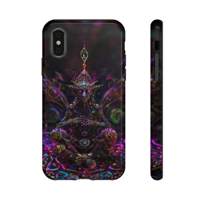 Mystical Machine Elf Phone Case - Psychedelic Vibes for iPhone, Samsung, Google Pixel