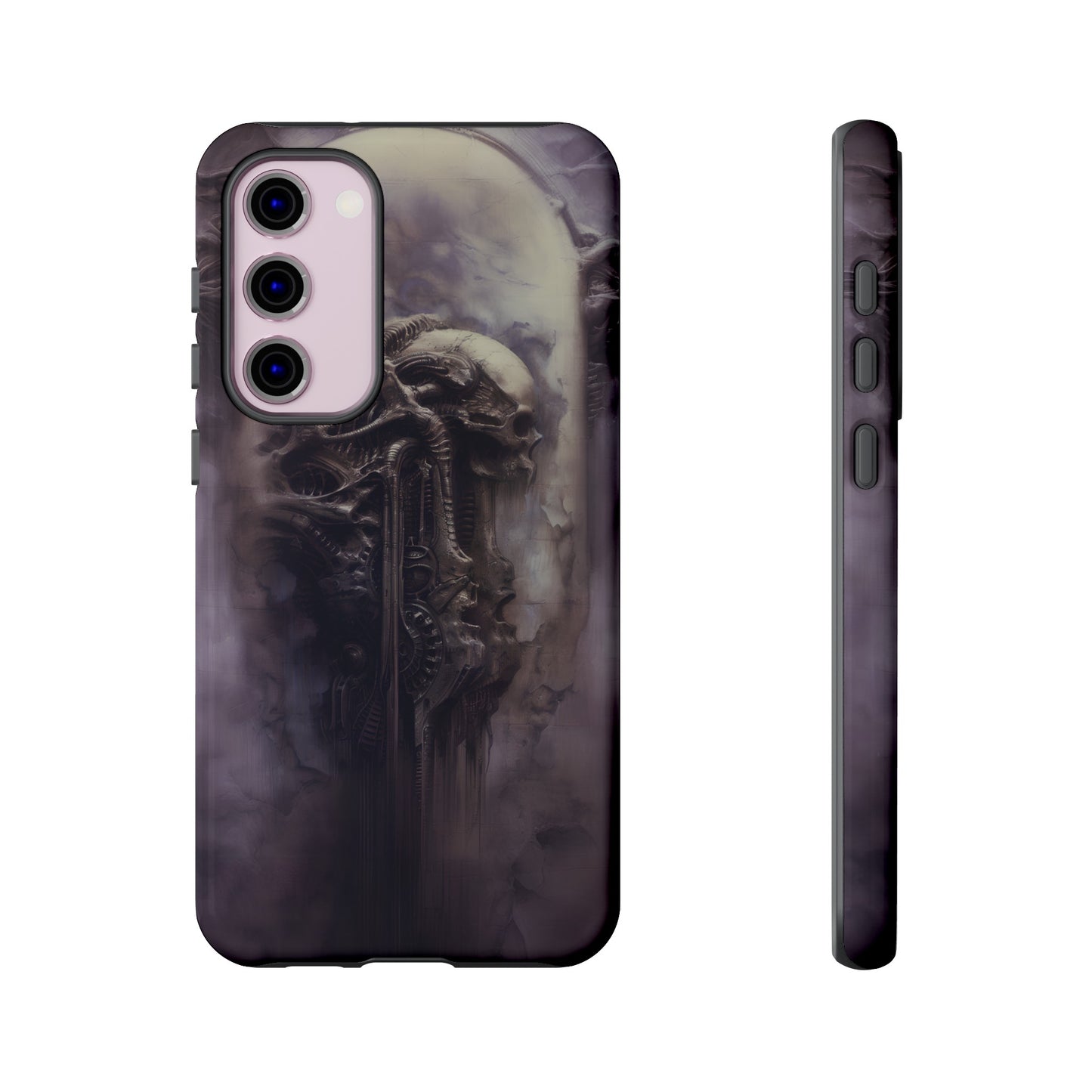 Dark Android Dream Phone Case – Futuristic Alien Horror Design for iPhone, Samsung Galaxy, and Google Pixel Devices