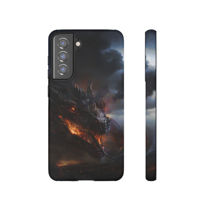 Fiery Dragon Phone Case - Epic Fantasy Art for iPhone, Samsung Galaxy, and Google Pixel Devices