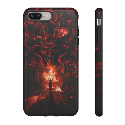 The Road to Hell Phone Case – Gothic Demon and Devil Design for iPhone, Samsung Galaxy, and Google Pixel Devices