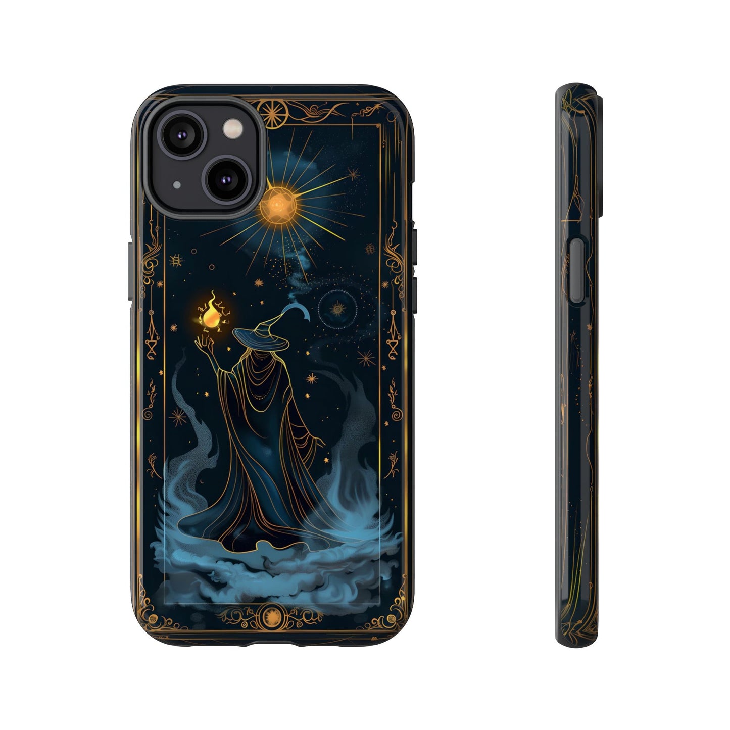 Enchanted Wizard Spellcaster Galaxy Phone Case - Mystical Wizardry Art For iPhone, Samsung Galaxy, and Google Pixel Devices