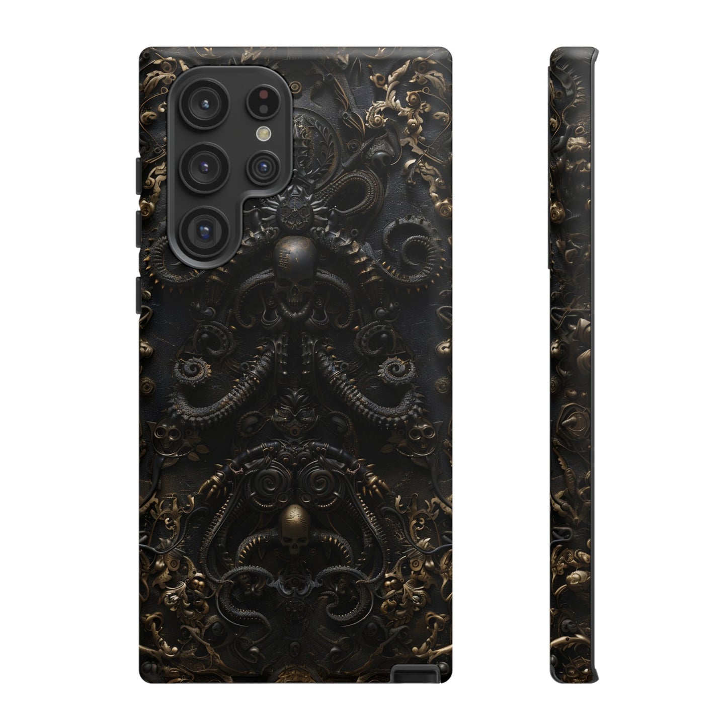 Gothic Steampunk Tentacle Phone Case - Unique Gothic Design for iPhone, Samsung Galaxy, and Google Pixel Devices