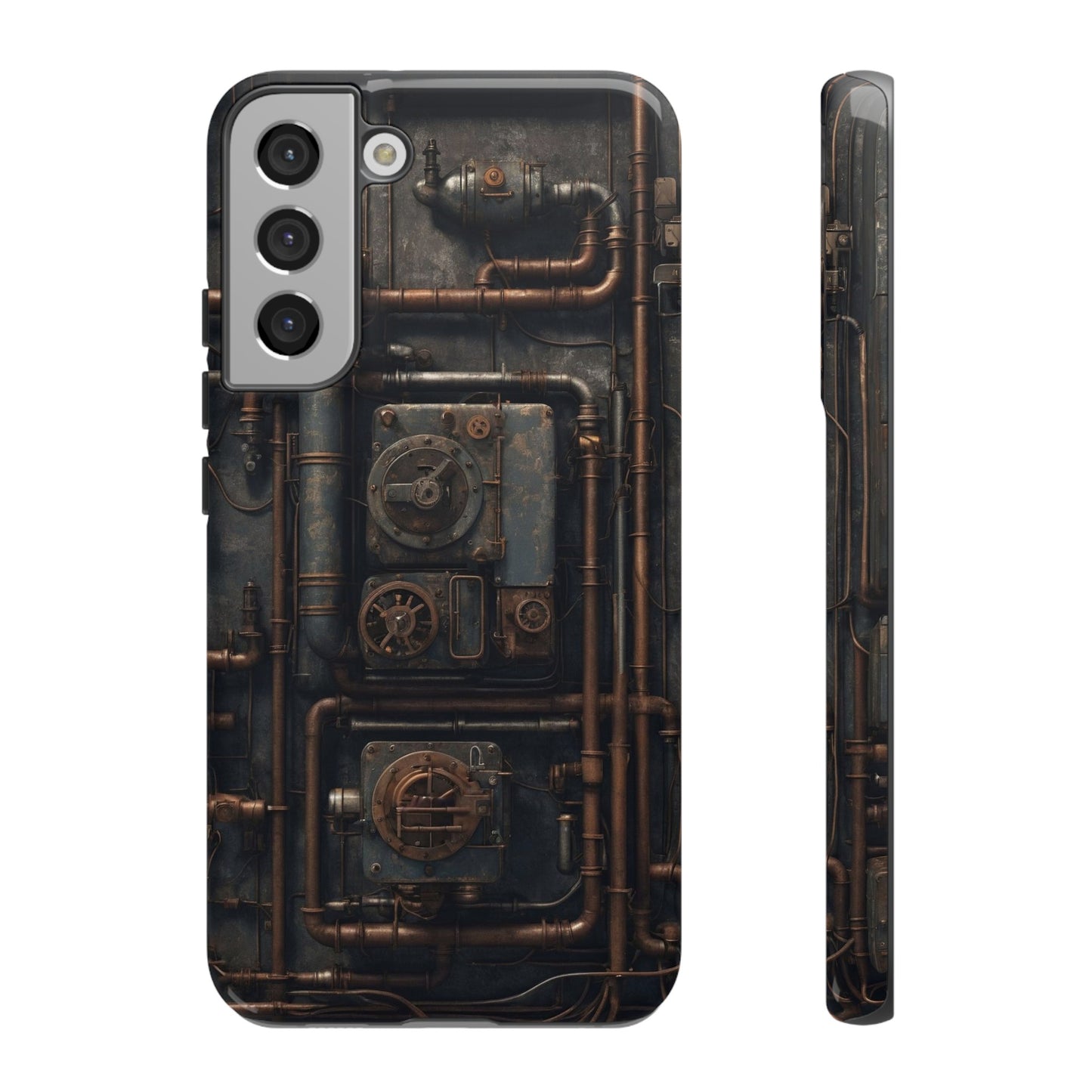 Diesel Punk Phone Case – Industrial Retro-Futuristic Design for iPhone, Samsung Galaxy, and Google Pixel Devices