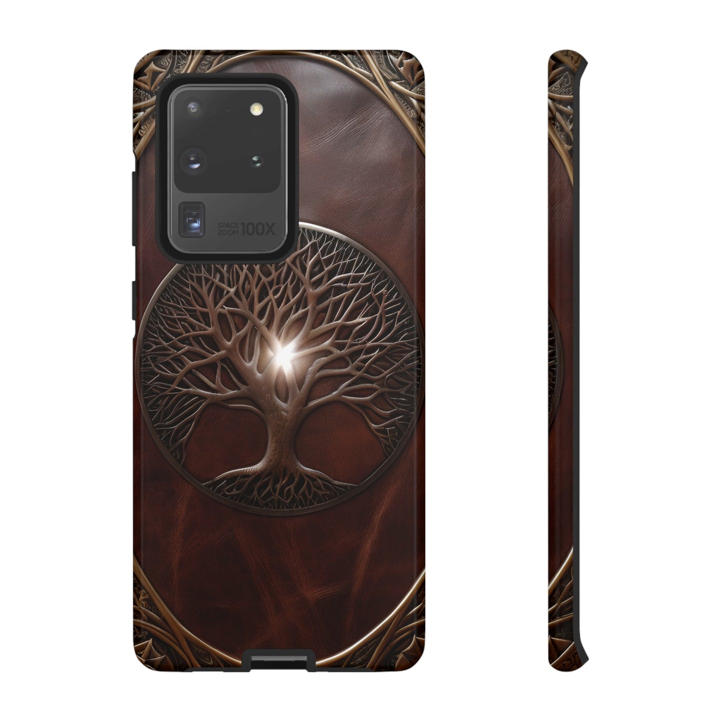 Tree of Life Tough Phone Case – Fantasy Art Design for iPhone, Samsung Galaxy, and Google Pixel Devices