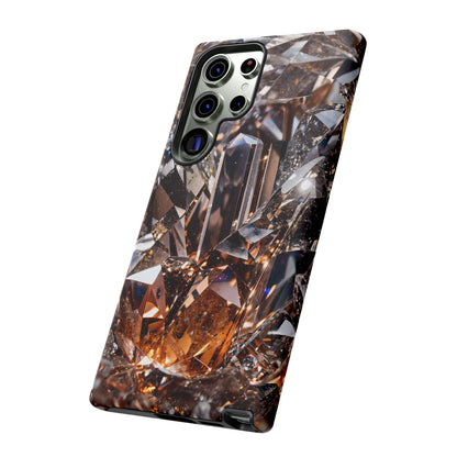 Crystalline Phone Case – Healing Crystal Quartz Design for iPhone, Samsung Galaxy, and Google Pixel Devices