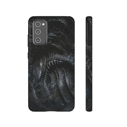 Surreal Biomechanical Phone Case - Gothic Sci-Fi Art for iPhone, Samsung Galaxy, and Google Pixel Devices