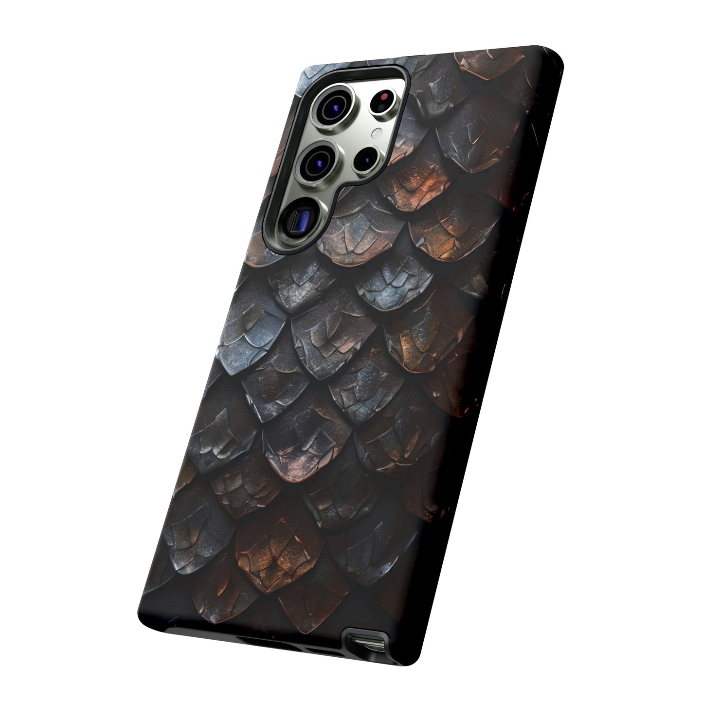 Dragon Scales Phone Case – Fantasy DnD Roleplay Design for iPhone, Samsung Galaxy, and Google Pixel Devices