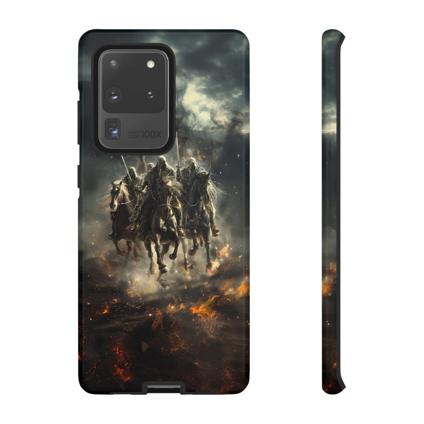 Four Horsemen of the Apocalypse Phone Case – Armageddon Design for iPhone, Samsung Galaxy, and Google Pixel Devices