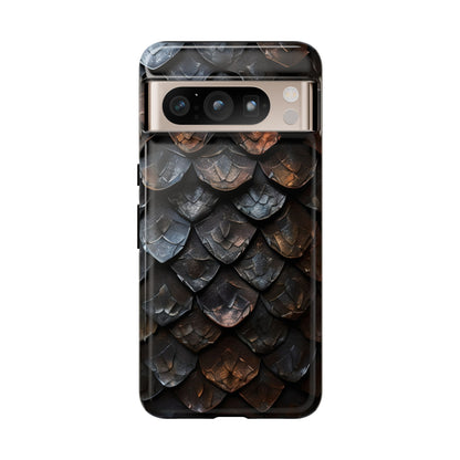 Dragon Scales Phone Case – Fantasy DnD Roleplay Design for iPhone, Samsung Galaxy, and Google Pixel Devices