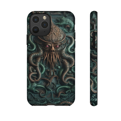 Nameless Dread Tough Phone Case – Lovecraftian Tentacle Horror Design for iPhone, Samsung Galaxy, and Google Pixel Devices