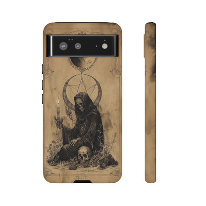 Gothic Reaper Phone Case - Dark Aesthetic Art for iPhone, Samsung, Google Pixel