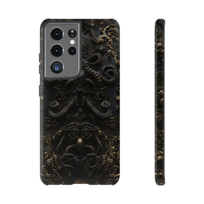 Gothic Steampunk Tentacle Phone Case - Unique Gothic Design for iPhone, Samsung Galaxy, and Google Pixel Devices