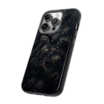 Zombie Horde Phone Case – Horror Design for iPhone and Samsung Galaxy Devices