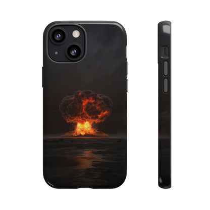 Atomic Explosion Phone Case - Dramatic Mushroom Cloud Design for iPhone and Samsung Galaxy Devices