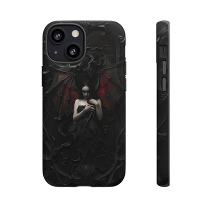 Succubus Phone Case - Dark Fantasy Gothic Design for iPhone, Samsung Galaxy, and Google Pixel Devices