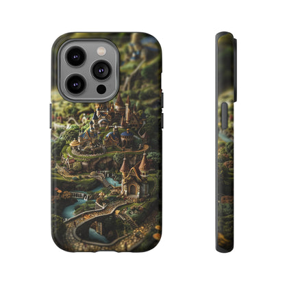 Fairy Kingdom Phone Case - Enchanted Castle Artwork for iPhone, Samsung Galaxy, and Google Pixel Devices