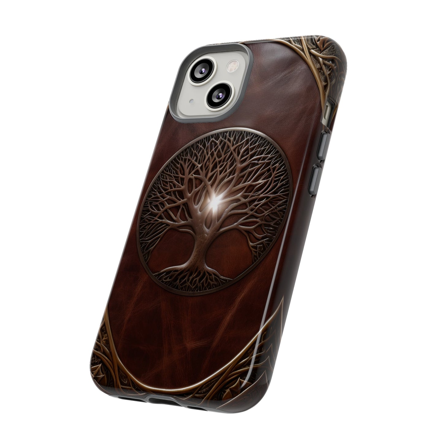 Tree of Life Tough Phone Case – Fantasy Art Design for iPhone, Samsung Galaxy, and Google Pixel Devices