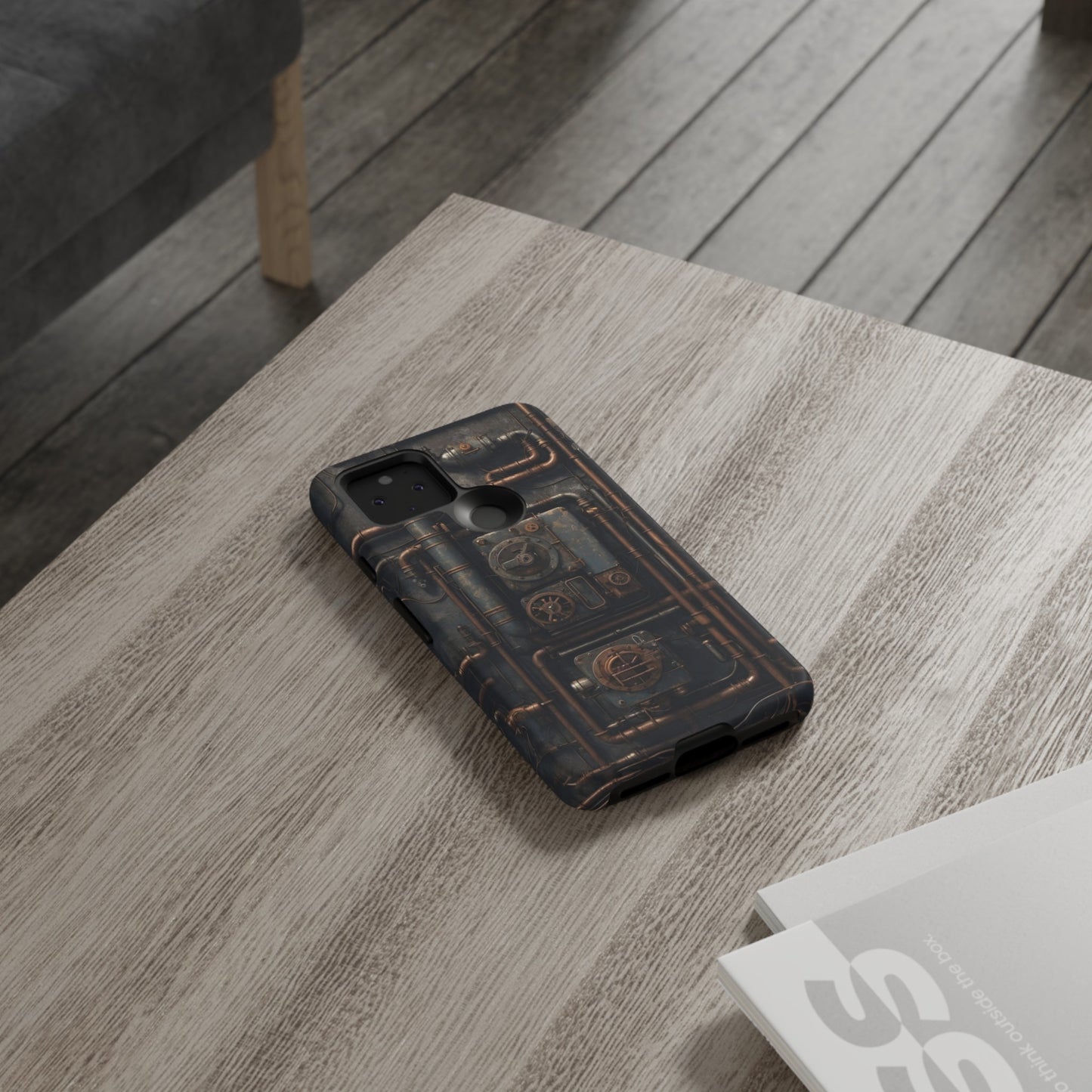 Diesel Punk Phone Case – Industrial Retro-Futuristic Design for iPhone, Samsung Galaxy, and Google Pixel Devices