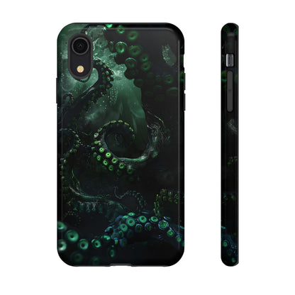 Tentacles from the Deep Tough Phone Case – Lovecraftian Horror Design for iPhone, Samsung Galaxy, and Google Pixel Devices