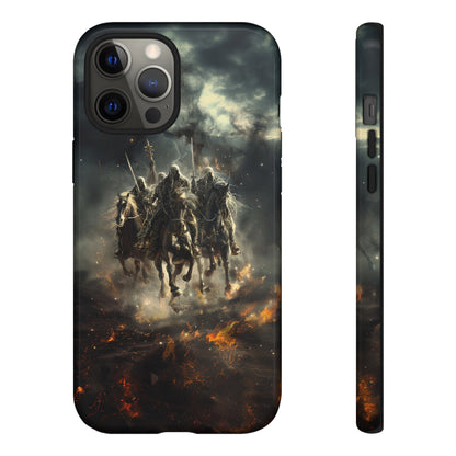 Four Horsemen of the Apocalypse Phone Case – Armageddon Design for iPhone, Samsung Galaxy, and Google Pixel Devices